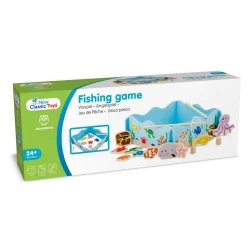 New Classic Toys &#9144; Fiskespil i tr til brn - magnetisk fiskespil med fiskestnger
