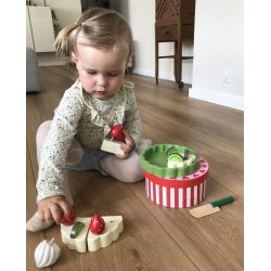 Magni ⎸ Kiwikage i tr� med topping - velcro