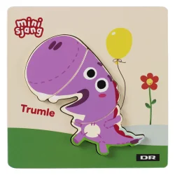 DR ⎸ Minisjang tr�puslespil - 3 brikker