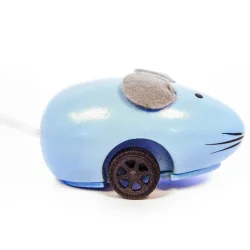 Vilac &#9144; Friktionsmus i tr - 4 farver