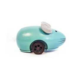 Vilac &#9144; Friktionsmus i tr - 4 farver