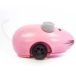 Vilac &#9144; Friktionsmus i tr - 4 farver