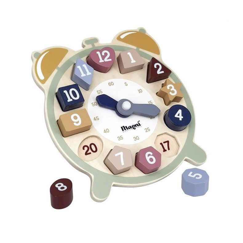 Magni ⎸ Urpuslespil i tr� - L�r klokken