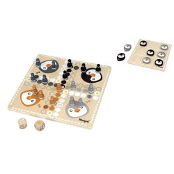 Magni &#9144; 2i1 Brtspil med pingvin, FSC 100% 