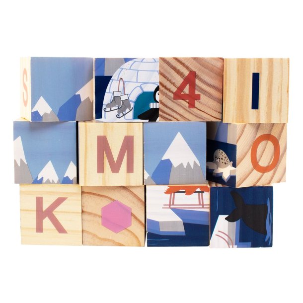 Magni &#9144; Klodser med bogstaver, FSC 100%