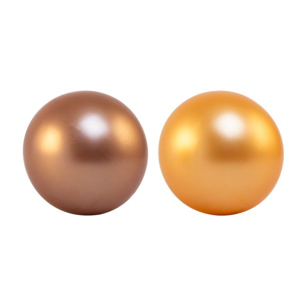 Magni ⎸ Bolde �15 cm. i kobber og beige, 2 stk. 