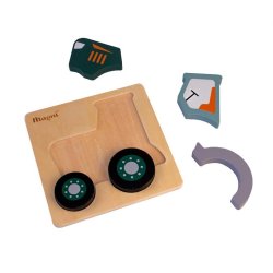 Magni ⎸ Traktor puslespil i tr� - 5 brikker