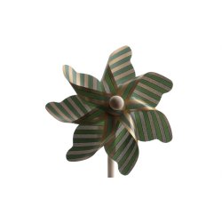 Magni &#9144; Vindmlle med guldstriber, 4 assorterede farver, 17 cm. 