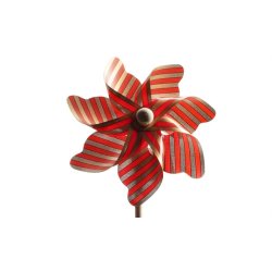 Magni &#9144; Vindmlle med guldstriber, 4 assorterede farver, 17 cm. 