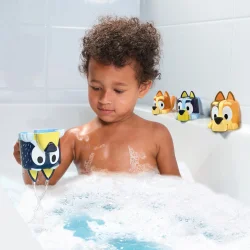 Bluey stabelkopper til badet