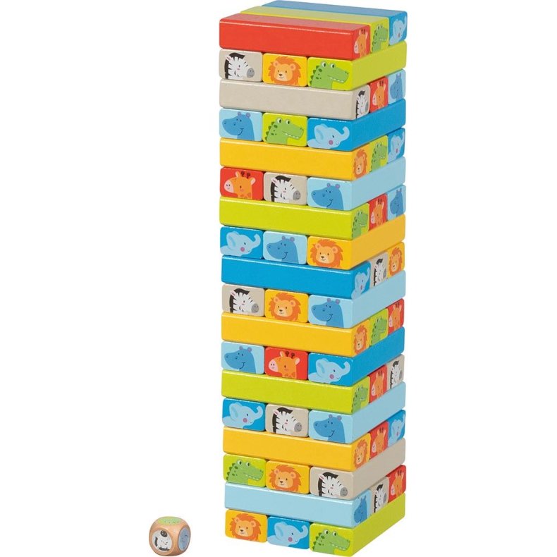 Goki ⎸ Klodsmajor i tr� - med dyr 