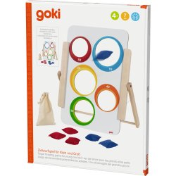 Goki ⎸ Kaste-spil til b�rn - M�lskive med �rteposer