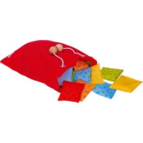 Goki ⎸ F�lespil til b�rn - 20 sm� taktile poser 