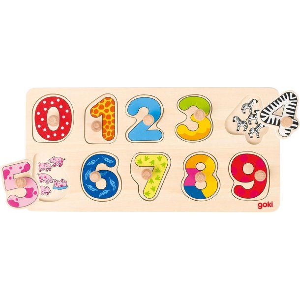 Goki ⎸ T�llepuslespil - L�r at t�lle fra 0-9