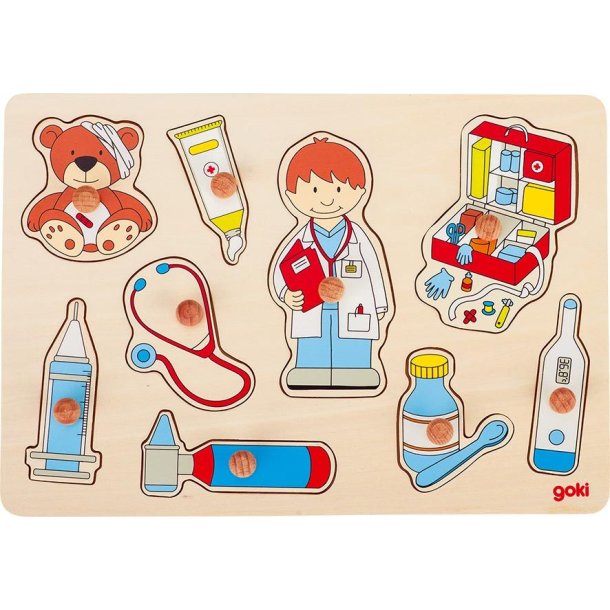 Goki &#9144; Knoppuslespil i tr - Hos lgen