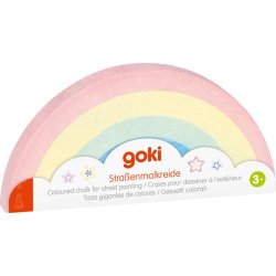 Goki ⎸ Regnbue gadekridt