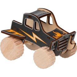 Goki ⎸ Saml-selv bil i tr� - Monster Truck