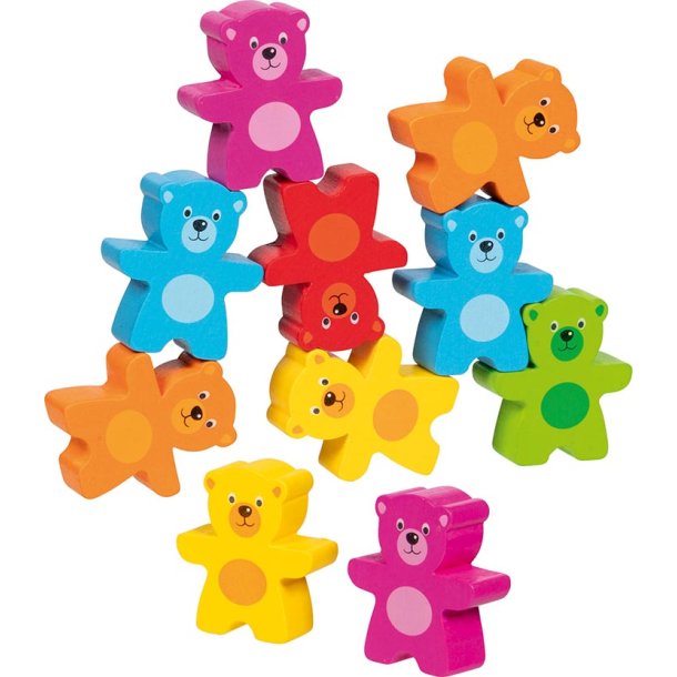 Goki ⎸ Farverige stablebj�rne i tr�