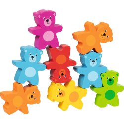 Goki ⎸ Farverige stablebj�rne i tr�