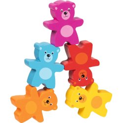 Goki ⎸ Farverige stablebj�rne i tr�