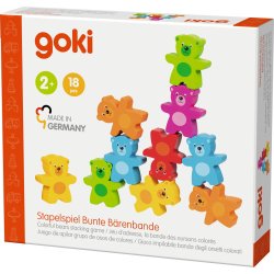 Goki ⎸ Farverige stablebj�rne i tr�