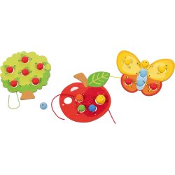 Goki ⎸ Sn�res�t i tr� - Frugthave (3 motiver) 