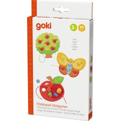 Goki ⎸ Sn�res�t i tr� - Frugthave (3 motiver) 