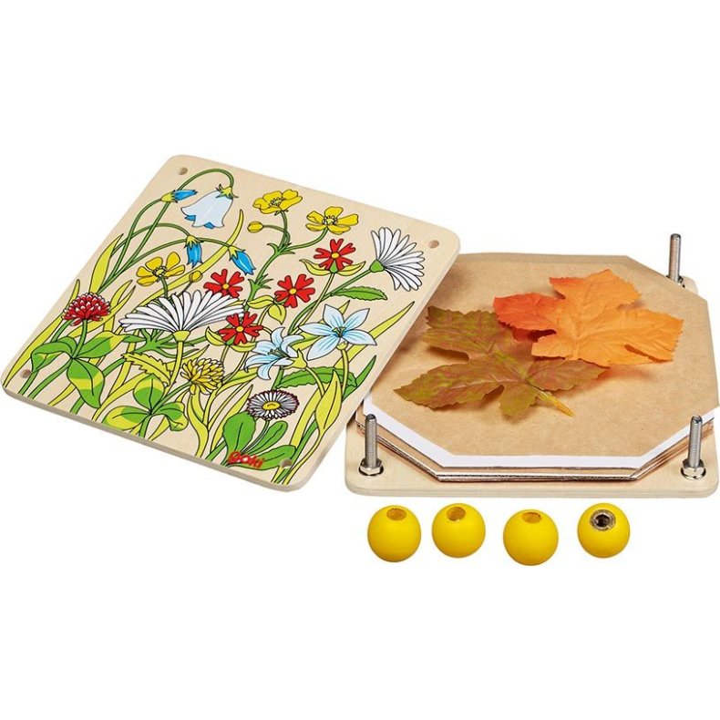 Goki ⎸ Blomsterpresse til b�rn i tr�