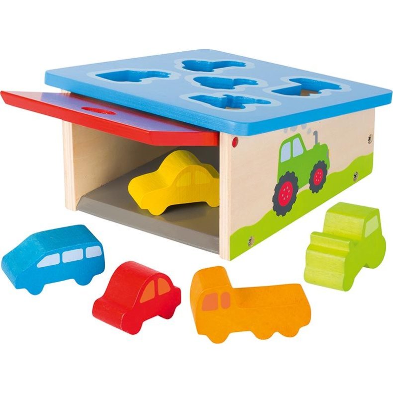 Goki ⎸ Puttekasse i tr� - k�ret�jer