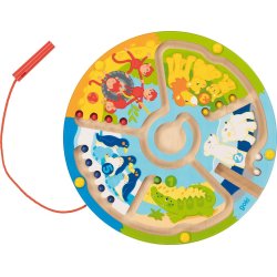 Goki ⎸ Magnetlabyrint i tr� - L�r at t�lle