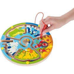 Goki ⎸ Magnetlabyrint i tr� - L�r at t�lle