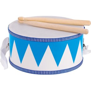 Goki ⎸ Tromme inkl. k�ller - Bl� 