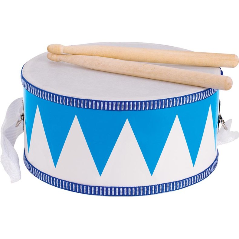 Goki ⎸ Tromme inkl. k�ller - Bl� 