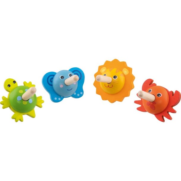 Goki ⎸ Snurretoppe i tr� med dyr 