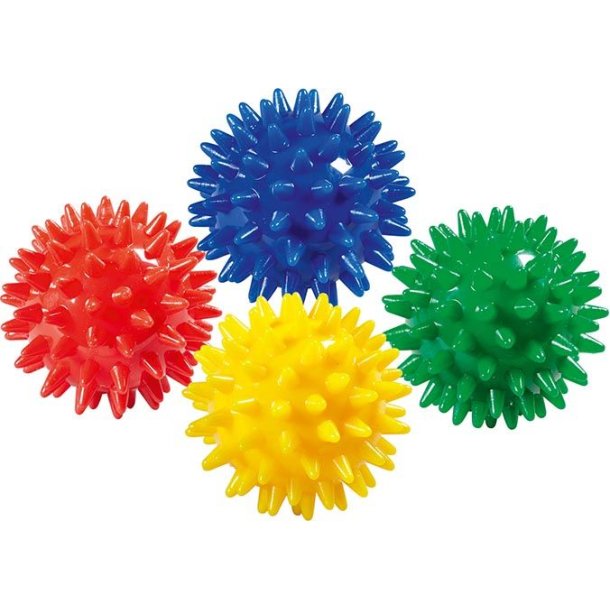 Goki &#9144; Lille massagebold - 4 farver 