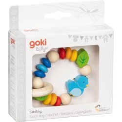 Rangle i tr� med fugl - Goki 