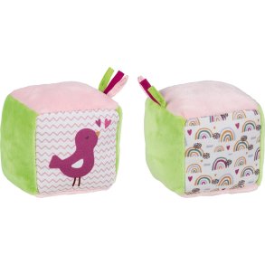 Goki ⎸ Bl�d sanseklods med knitrefolie og klokke - Fugl