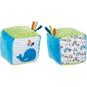 Goki ⎸ Bl�d sanseklods med knitrefolie og klokke - Hval