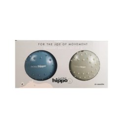 Sansebolde - Find That Hippo (Metallic Blue &amp; Khaki) 
