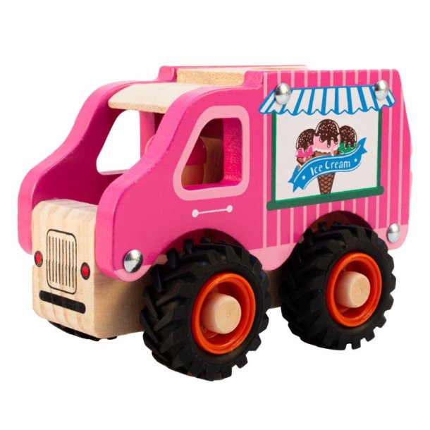 Magni &#9144; Isbil i tr med gummihjul, FSC 100%