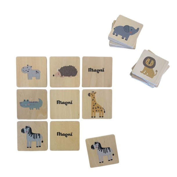Magni ⎸ Montessori vende-spil i tr� - Safari