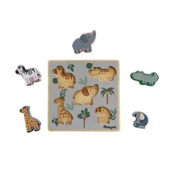 Magni ⎸ Montessori dyre puslespil i tr� - FSC 100% 