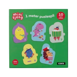 DR ⎸ B�rste puslespil, 1m - 10 brikker 