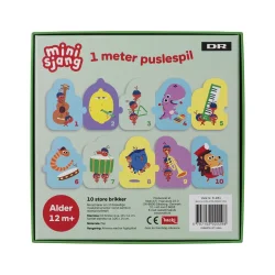 DR ⎸ B�rste puslespil, 1m - 10 brikker 