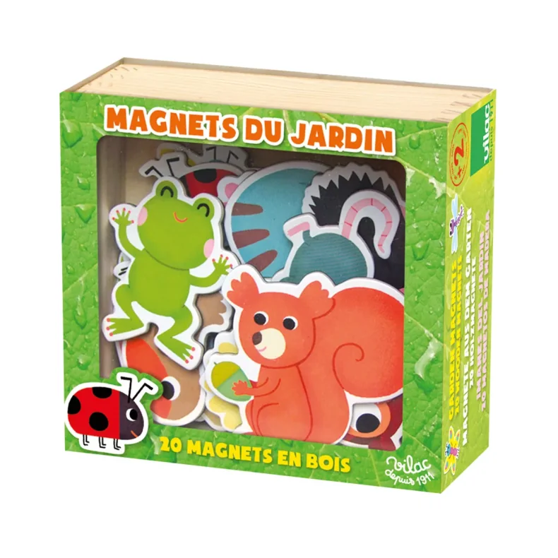Vilac ⎸ Magneter i tr� - havens dyr 