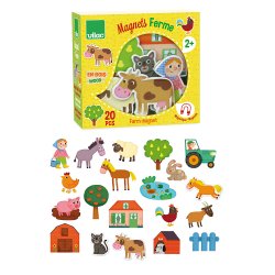 Vilac ⎸ Magneter i tr��ske - Bondeg�rd