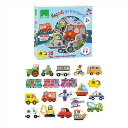 Vilac &#9144; Magneter - Transportmidler