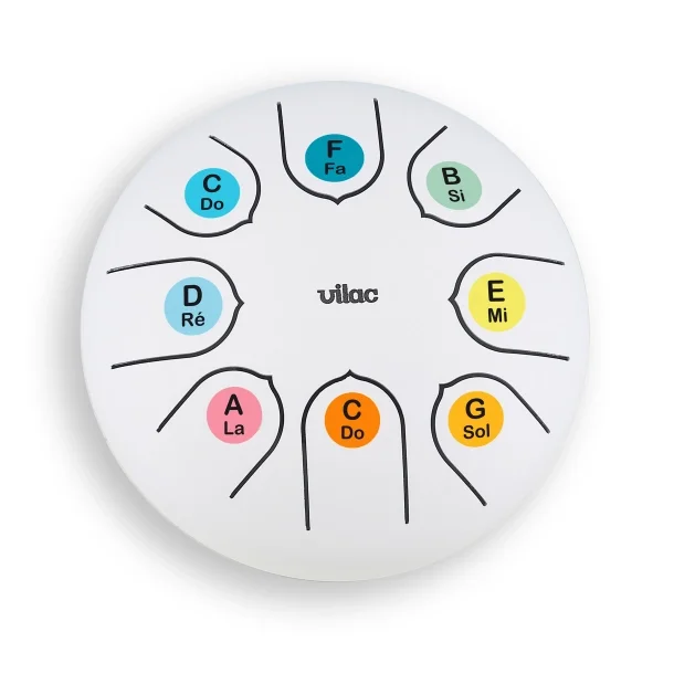 Detaljebillede - Vilac Tungetromme til b�rn - musikleget�j til b�rn