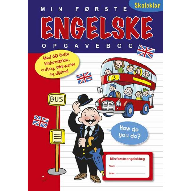 Min f�rste engelske opgavebog 