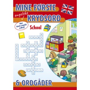Mine f�rste engelske krydsord og ordg�der: School